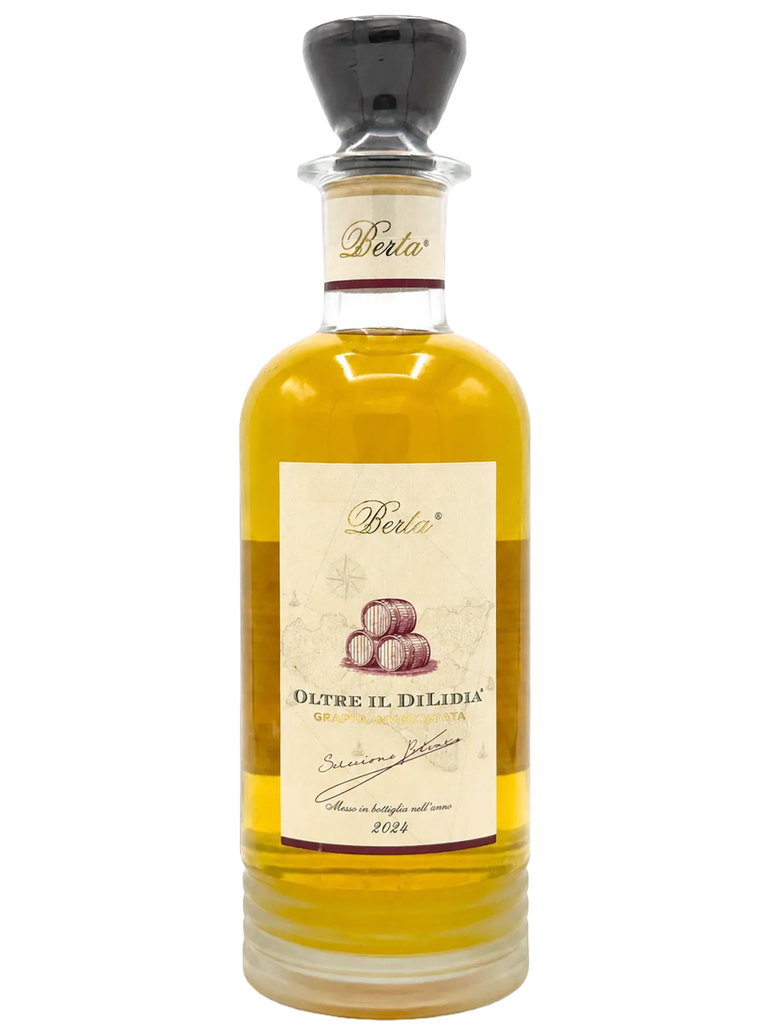 Berta Di Lidia Grappa Stravecchia, im Holzfass gereifter Tresterbrand
