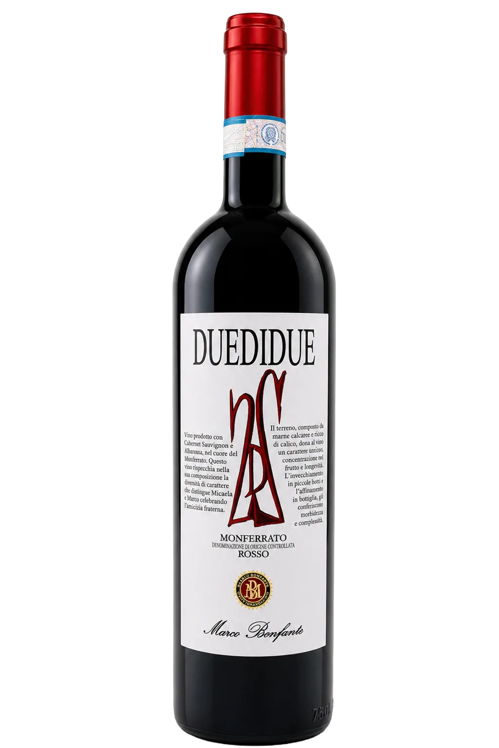 Marco Bonfante Duedidue, Rotwein aus dem Piemont