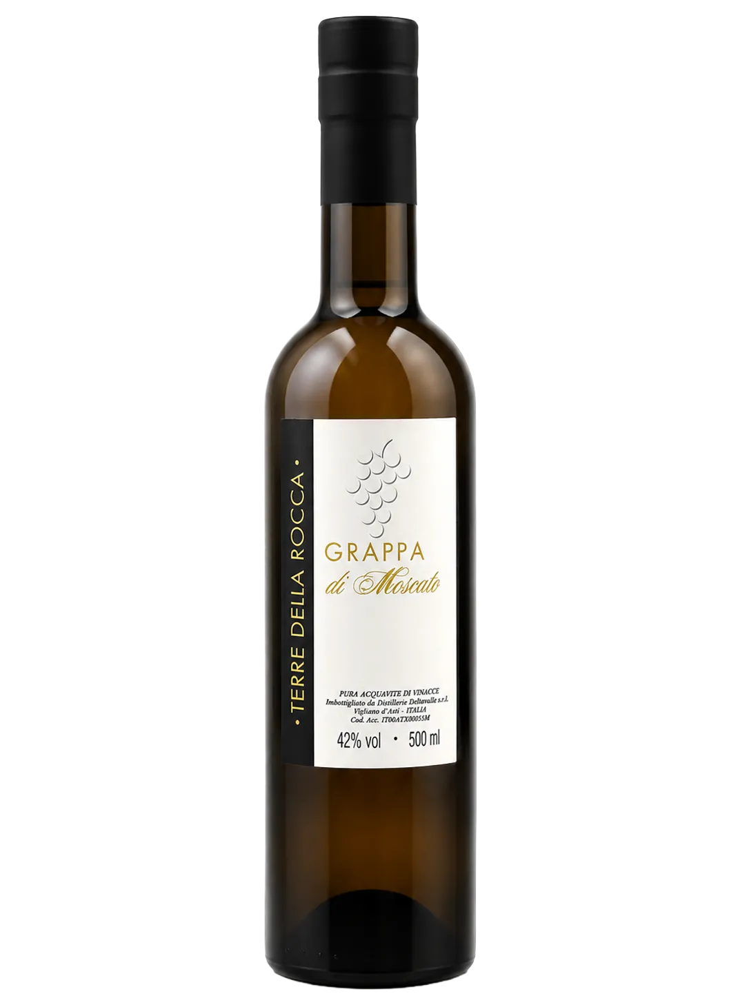 Grappa di Moscato, Tresterbrand aus Moscato-Trauben