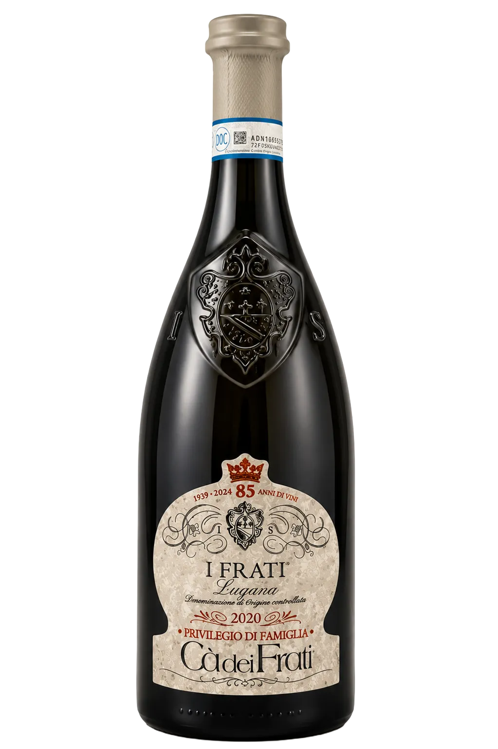 Ca' dei Frati Lugana Riserva DOC, Weißwein vom Gardasee, Flasche 0,75 l
