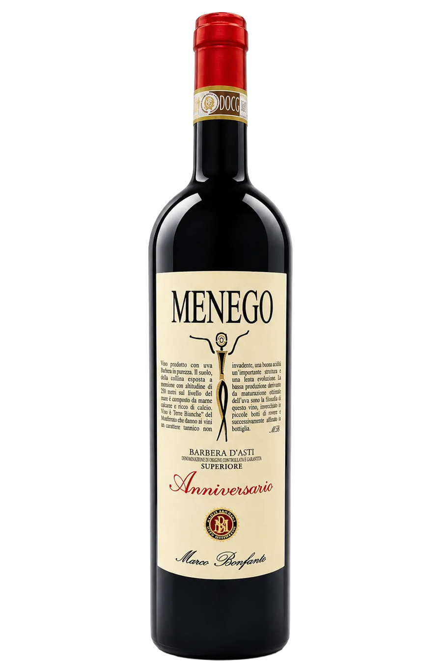 Menego Barbera d’Asti Superiore DOCG 2019 | 0,75 L