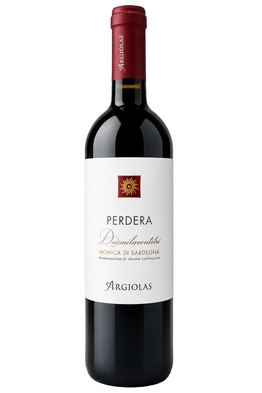 Argiolas Perdera Monica di Sardegna DOC, Rotwein aus Sardinien