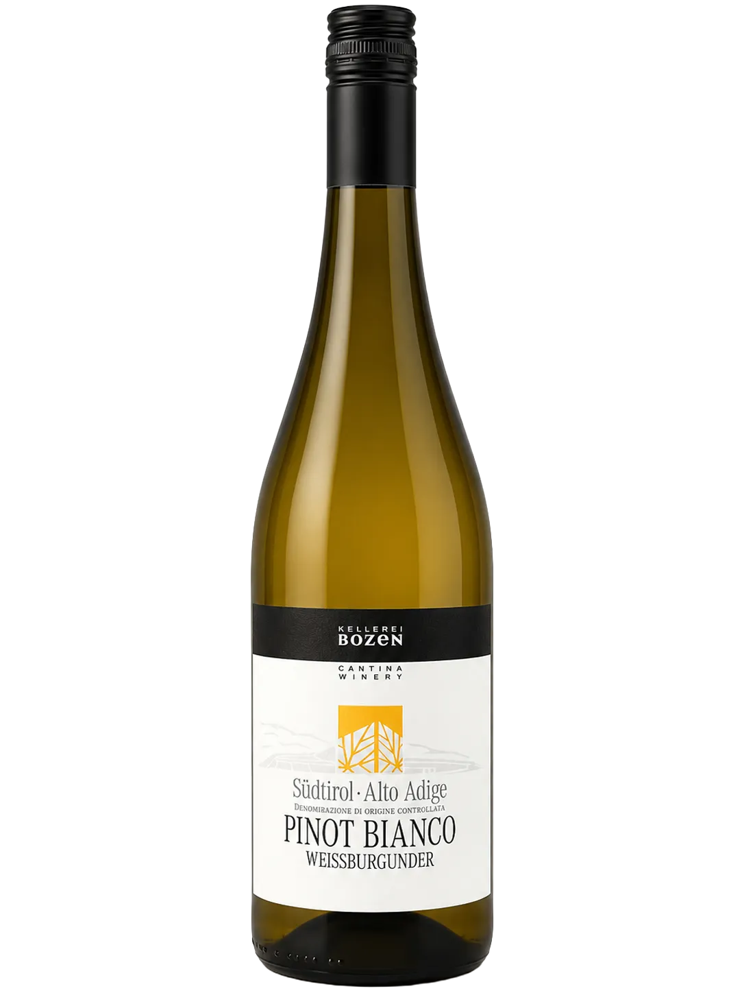 Kellerei Bozen Pinot Bianco Weißburgunder DOC, Weißwein aus Südtirol
