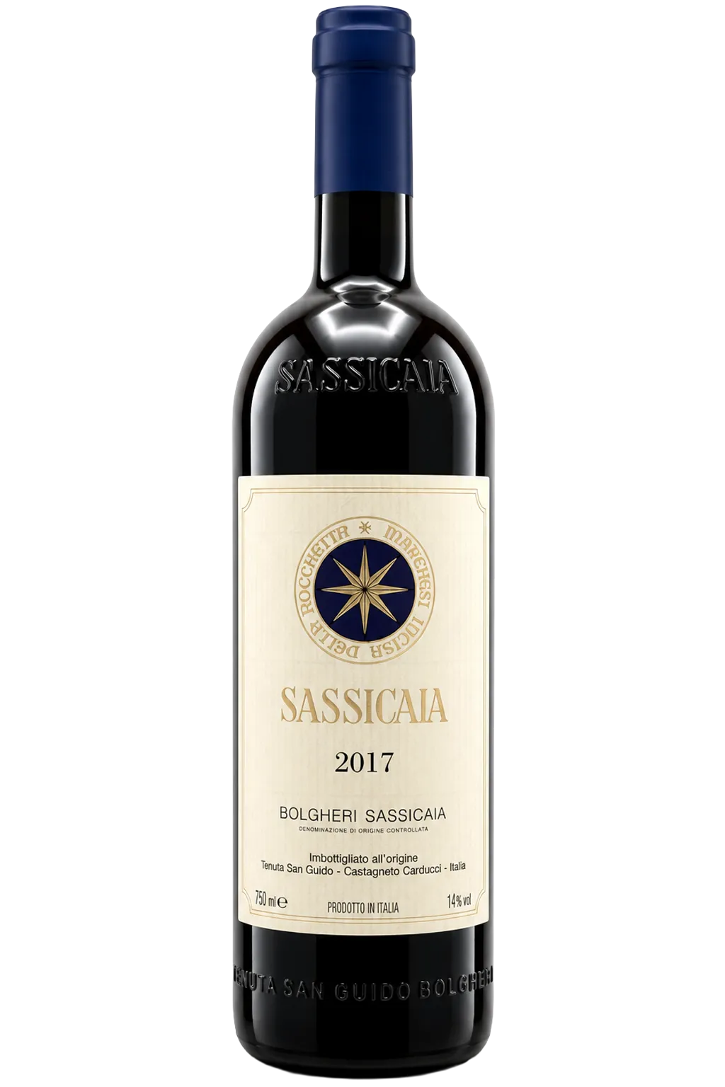 Tenuta San Guido Sassicaia 2017 Bolgheri DOC, Rotwein aus der Toskana