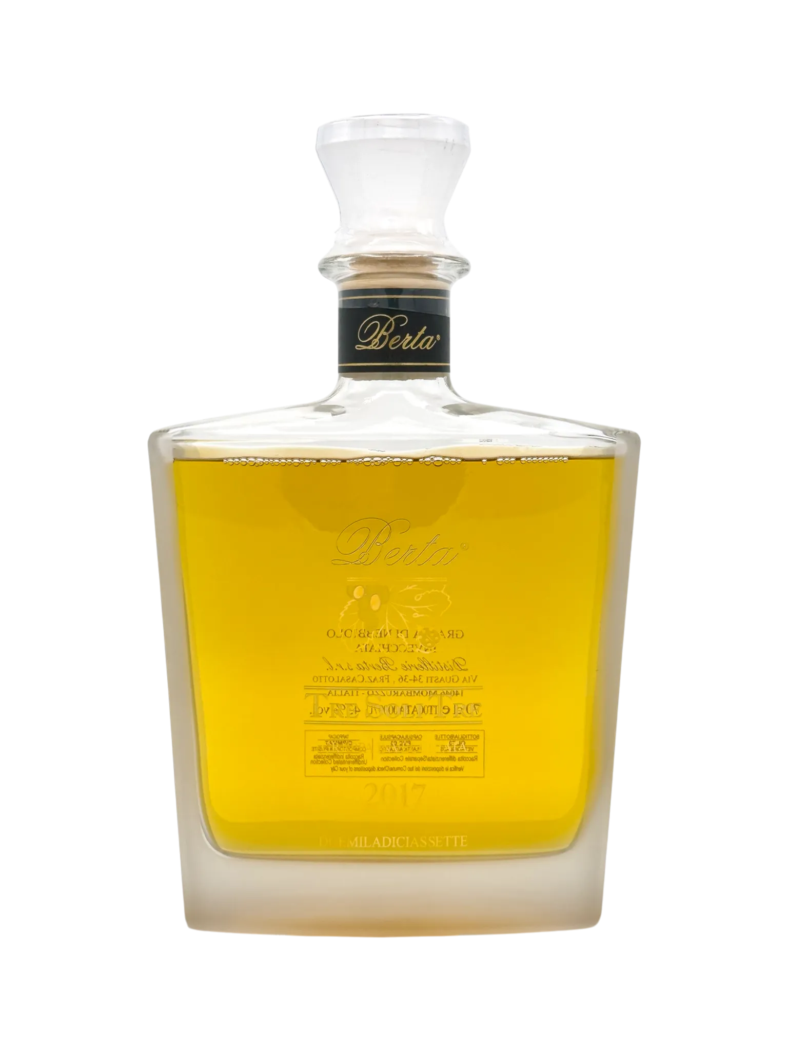 Tre Soli Tre Langhe Nebbiolo DOC, Grappa aus dem Piemont